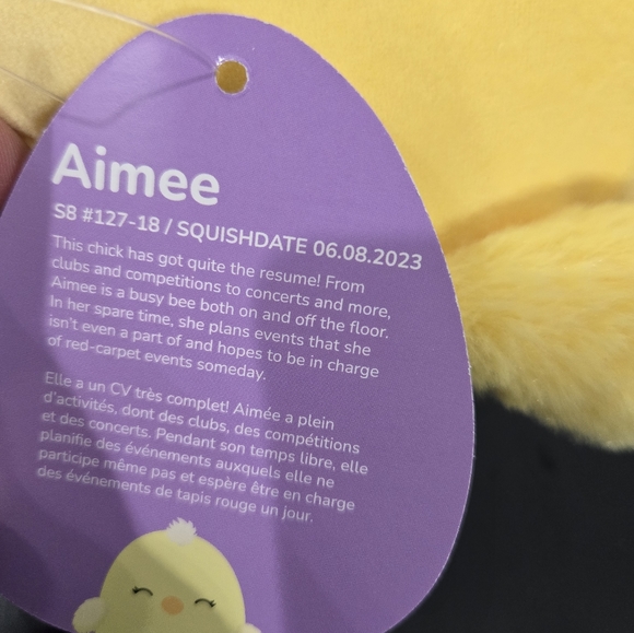 Squishmallows Easter Bundle Plush Dolls Holly Irina Aimee Hara  (Set of 4) NWT - Picture 8 of 16